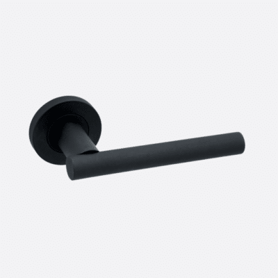 Ironmongery Hyperion Matt Black Privacy Handle Pack