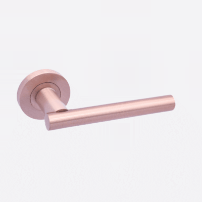 Ironmongery Hyperion Rose Gold Privacy Handle Pack