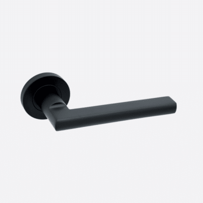 Ironmongery Milan Matt Black Privacy Handle Pack