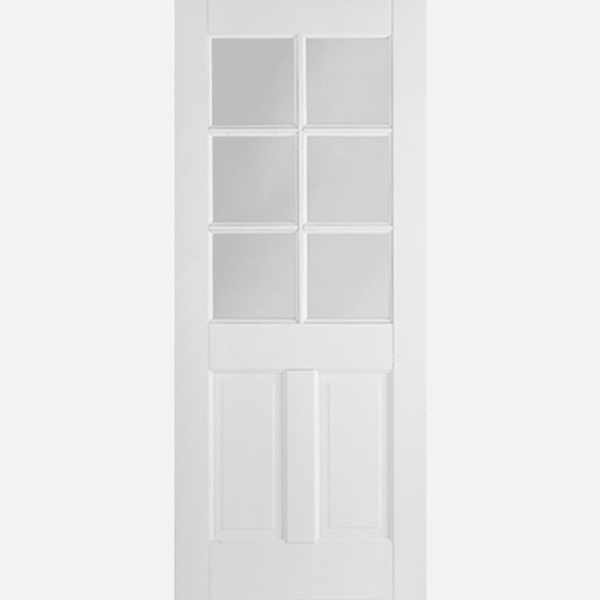 White Canterbury 2P Glazed 6L