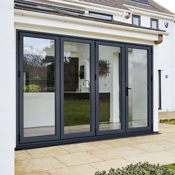 AluVu External Bi-fold Pre-finished Anthracite Grey 12ft