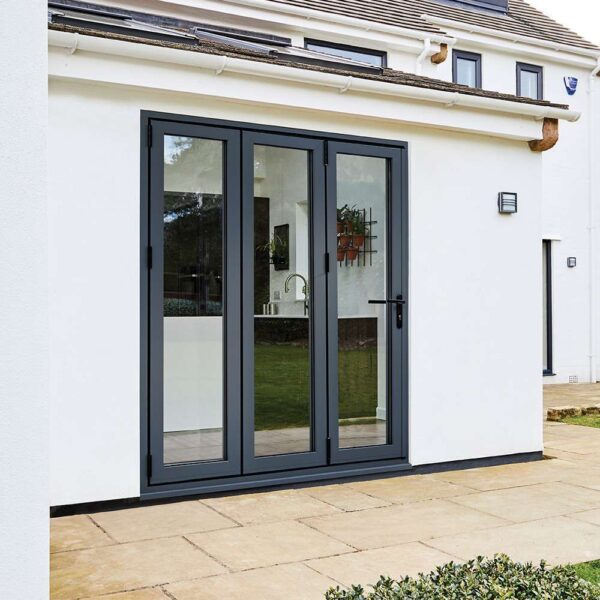 AluVu External Bi-fold Pre-finished Anthracite Grey 6ft