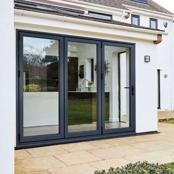 AluVu External Bi-fold Pre-finished Anthracite Grey 8ft