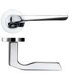Ironmongery Carina Polished Chrome Privacy Handle Hardware Pack