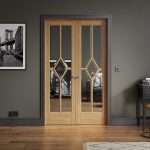 Room Divider Oak Reims W4