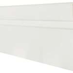 White Primed Architrave Single Groove