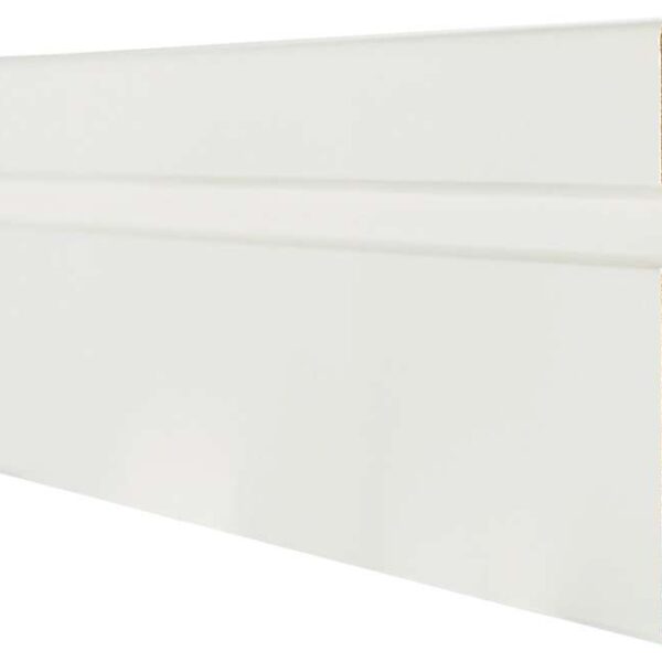 White Primed Architrave Single Groove