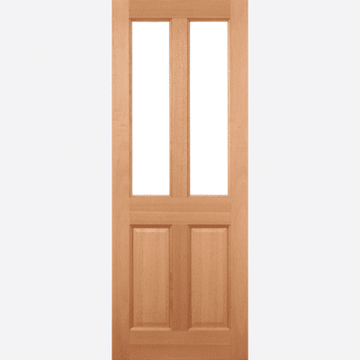 HARDWOOD MALTON 2L UNGLAZED M&T The timeless Malton door design in hardwood features two unglazed panels and two raised shaped panels, with a M&T or dowel construction.