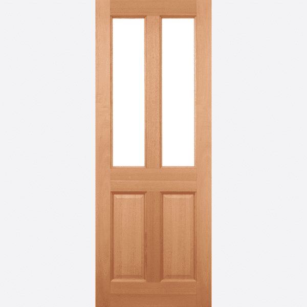 HARDWOOD MALTON 2L UNGLAZED M&T The timeless Malton door design in hardwood features two unglazed panels and two raised shaped panels, with a M&T or dowel construction.