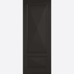 BLACK KNIGHTSBRIDGE 2P Traditional elegance at its finest. Our Knightsbridge features a stylish 'cricket bat' moulding detail which ensures no shortage of stately style.