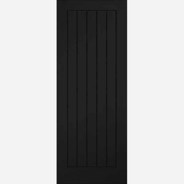 BLACK MEXICANO BESPOKE SIZES AVAILABLE An on trend update for our classic Mexicano internal door. Coming in a pre-finished Black, this door will make a statement in your home. Great to add to contemporary decor or to put a fresh, modern twist on your traditonal interior, it's not one to be missed.