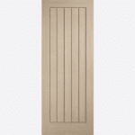 BLONDE OAK MEXICANO Reimagined to seamlessly compliment a neutral home, the Blonde Oak Mexicano is the perfect choice for a trendy family home. The contemporary cottage style door has been given a subtle refresh with an on-trend Blonde Oak finish.