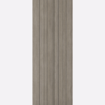 LIGHT GREY LAMINATE MONTREAL BESPOKE SIZES AVAILABLE With a laminate finish, this door is ready to be hung. A reliable and easy to maintain option, the internal laminate Montreal is a great choice. An unusual design featuring small, vertical V cut grooves, this internal door will feel at home when fitted along with modern interior. In a cool and contemporary Light Grey finish, the Montreal laminate will have the appealing and consistent array of natural colours. NB - Please note the 30 minute fire door options are 47mm thick