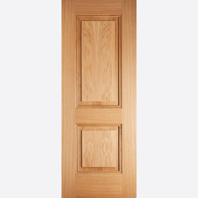 OAK ARNHEM Two different sized panels, enhanced by decorative beading, create this premium design, perfect for creating a stylish statement in your home.