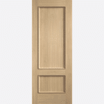 OAK MURCIA Featuring a classic 2 panel design with raised bolection mouldings, the Murcia offers a traditional look. Pre-finished and ready to hang, this timeless Oak door is a versatile option for your home.