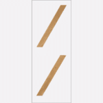 OAK SOLID BRACING PACK FLB Comes loosely pinned to the door.