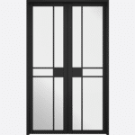 ROOM DIVIDER BLACK GREENWICH W4 Create a space that works for you with our stunning Greenwich room divider. Ideal for opening a living area, but still keeping separate rooms. Please note: this door must be paired with our Manhattan door hardware.