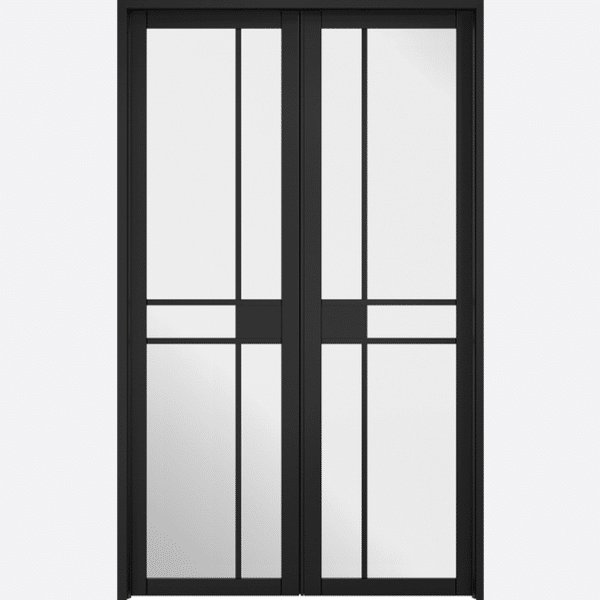 ROOM DIVIDER BLACK GREENWICH W4 Create a space that works for you with our stunning Greenwich room divider. Ideal for opening a living area, but still keeping separate rooms. Please note: this door must be paired with our Manhattan door hardware.
