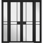 ROOM DIVIDER BLACK GREENWICH W6 Create a space that works for you with our stunning Greenwich room divider. Ideal for opening a living area, but still keeping separate rooms. Please note: this door must be paired with our Manhattan door hardware.