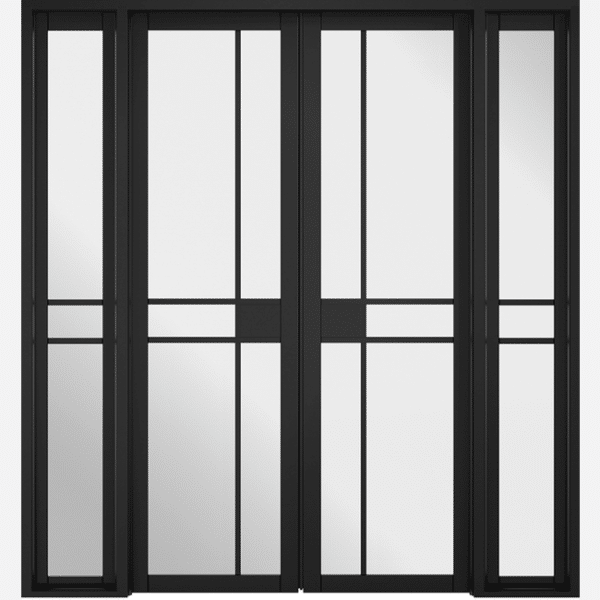 ROOM DIVIDER BLACK GREENWICH W6 Create a space that works for you with our stunning Greenwich room divider. Ideal for opening a living area, but still keeping separate rooms. Please note: this door must be paired with our Manhattan door hardware.