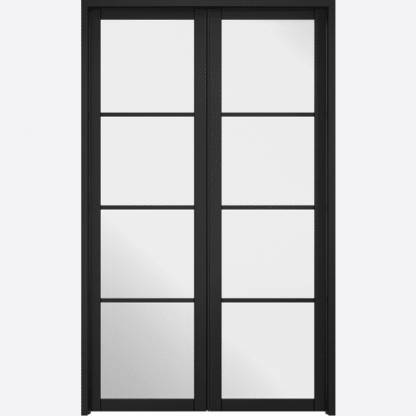 ROOM DIVIDER BLACK SOHO W4 Create a space that works for you with our striking Soho room divider. Ideal for opening a living area, but still keeping separate rooms. Please note: this door must be paired with our Manhattan door hardware.