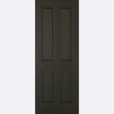 SMOKED OAK REGENCY 4P BESPOKE SIZES AVAILABLE Using raised and fielded panels, this internal door will embrace the a traditional feel with a premium style. The Regency 4 Panel in Pre-finished Smoked Oak is a new development on our classic Oak Regency and the darker shade will really make a difference amongst your interior.