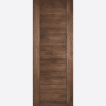 WALNUT LAMINATE VANCOUVER BESPOKE SIZES AVAILABLE The sought after five panel, Vancouver design, this time in a laminated finish, perfect for enhancing the interiors of any room. NB: Standard doors supplied semi solid core. FD30's supplied solid core.